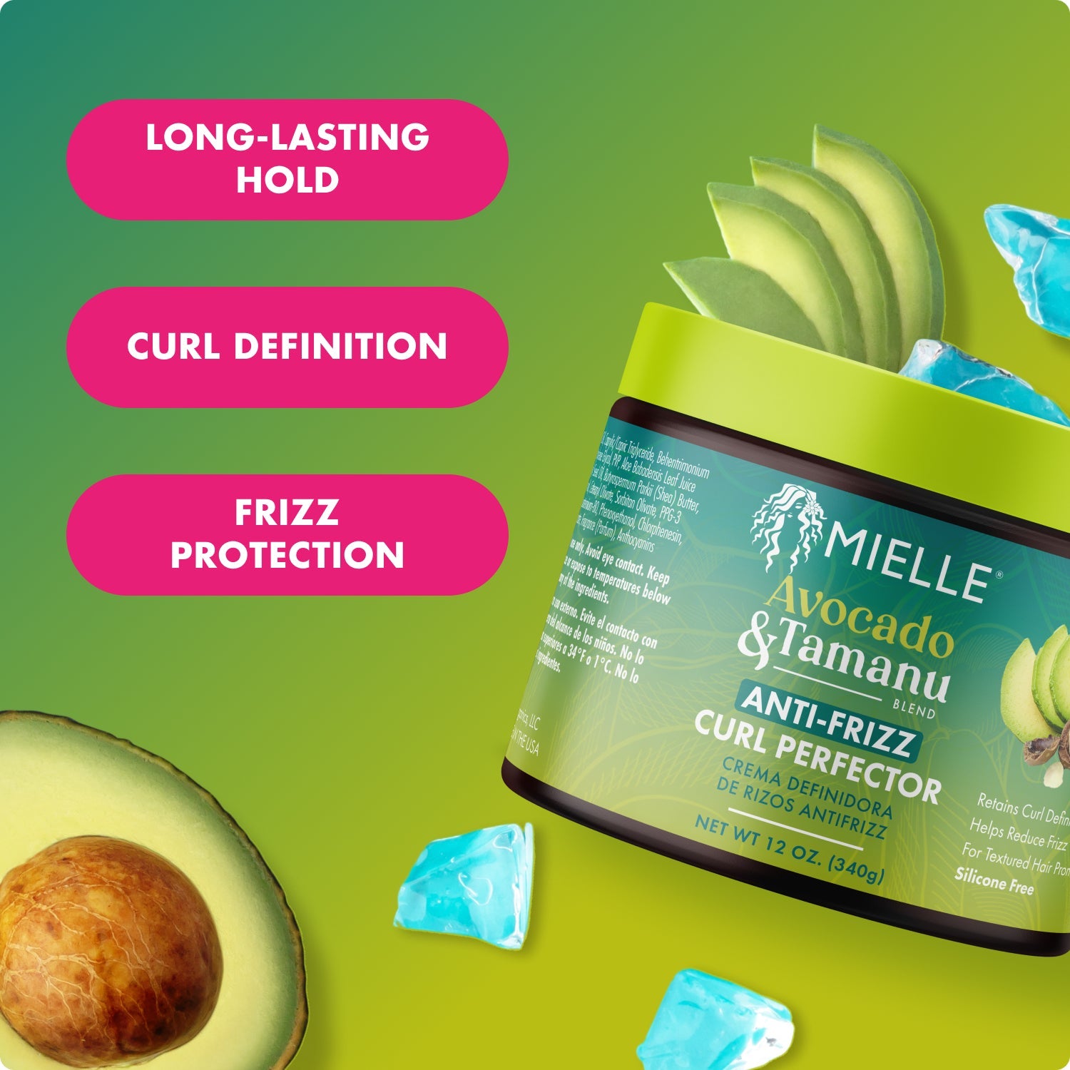 Avocado & Tamanu Anti-Frizz Curl Perfector