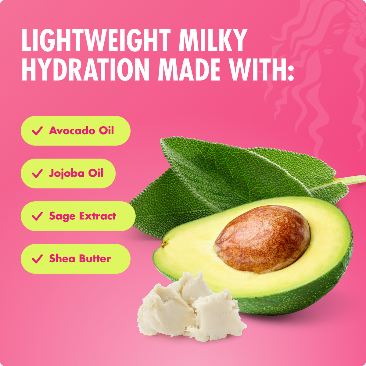 Avocado Moisturizing Hair Milk