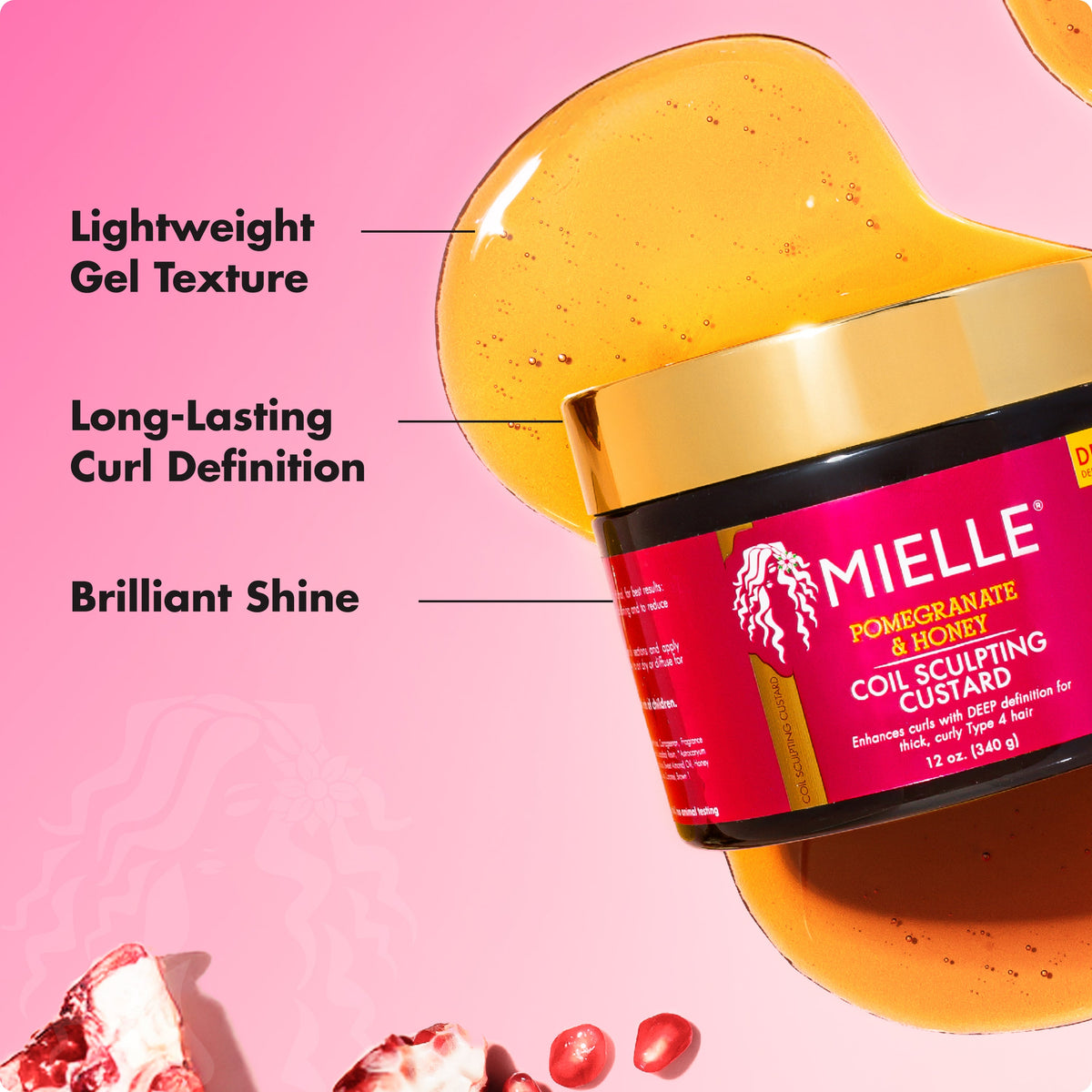 Pomegranate & Honey Coil Sculpting Custard