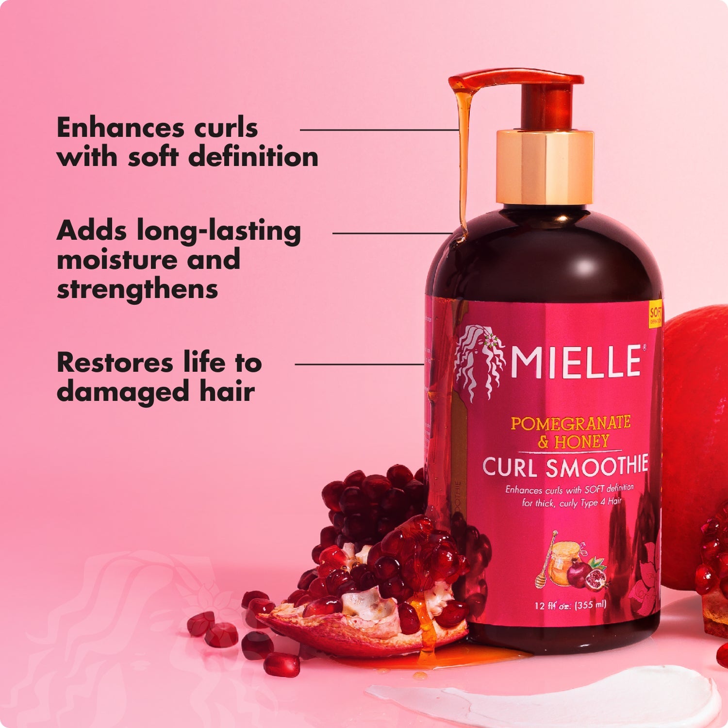 Pomegranate & Honey Curl Smoothie