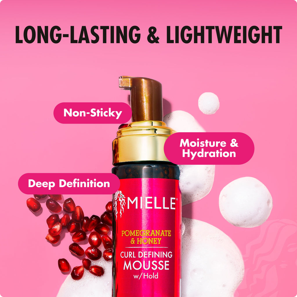Pomegranate & Honey Curl Defining Mousse with Hold