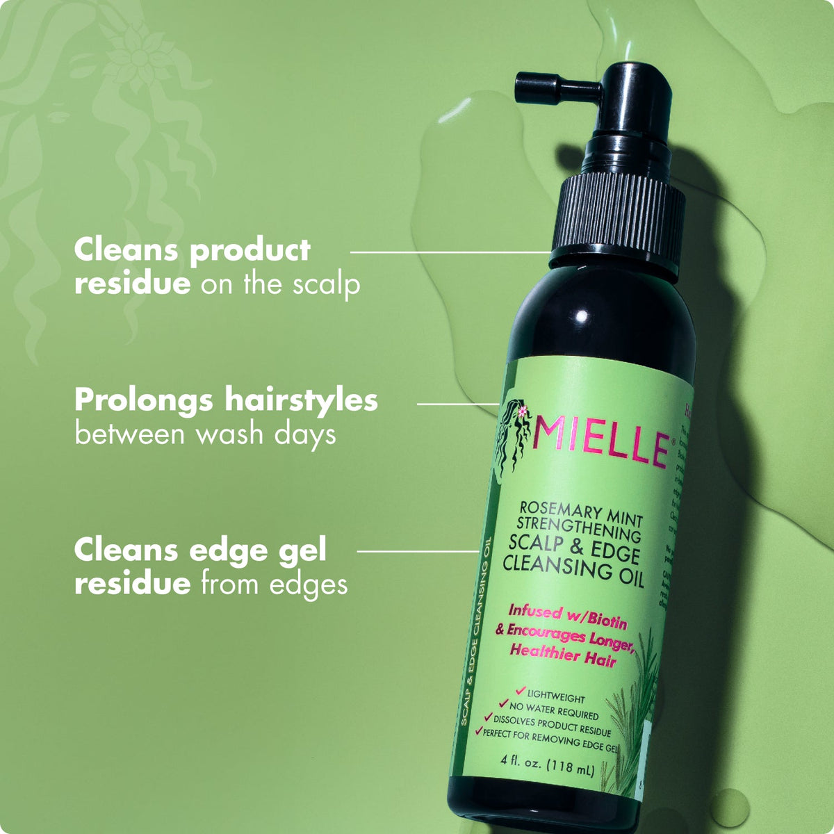 Rosemary Mint Scalp & Edge Cleansing Oil