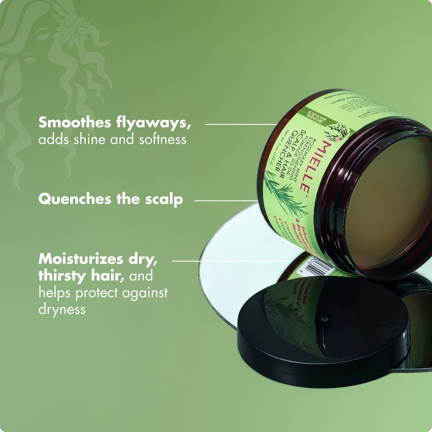 Rosemary Mint Pomade-to-Oil Scalp & Hair Quencher